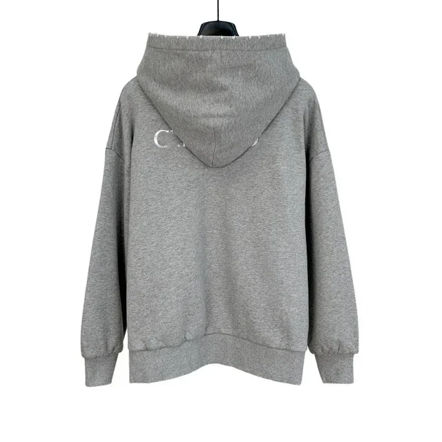 Unbranded Hoodies & Sweatshirts Distressed Hooded Sweatshirt with Kangaroo Pocket product detail image 4