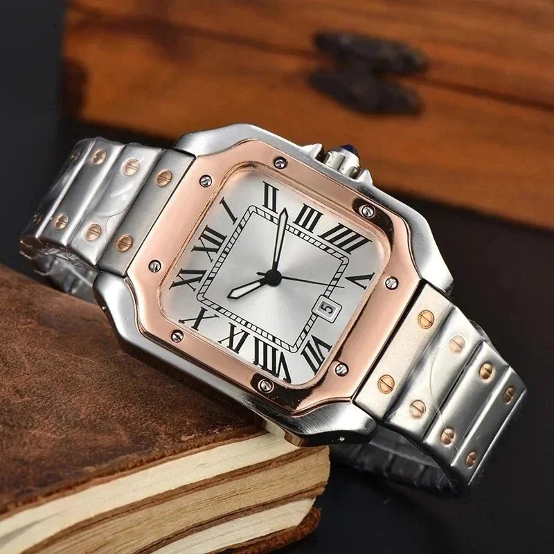 Cartier Watches Santos de square Roman-numeral watch — 19