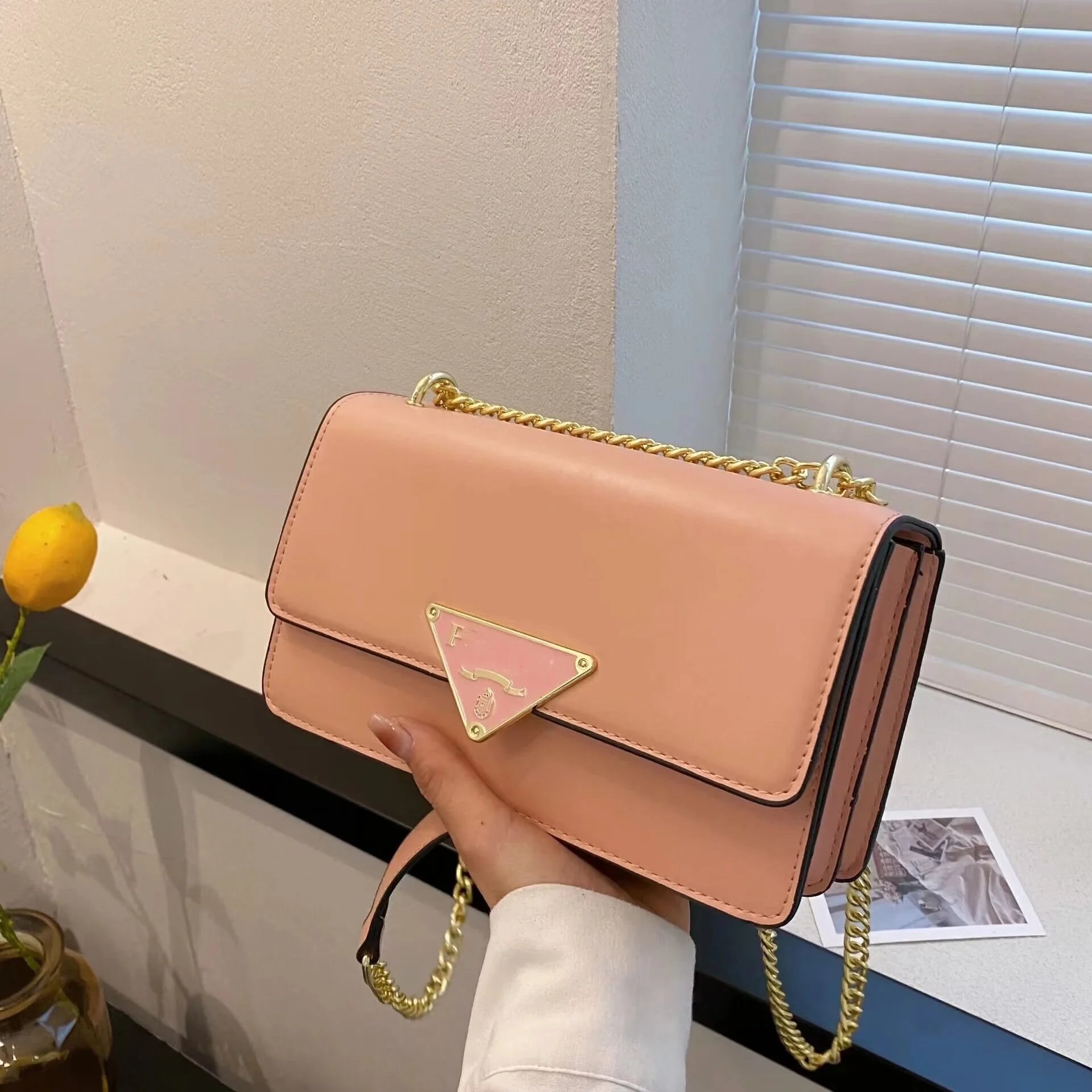 Prada Shoulder Bags Rectangular Flap Chain-Strap image 5