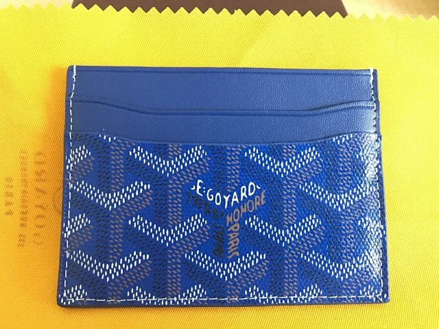 Goyard Wallets & Card Holders Chevron Canvas Holder product detail image 6