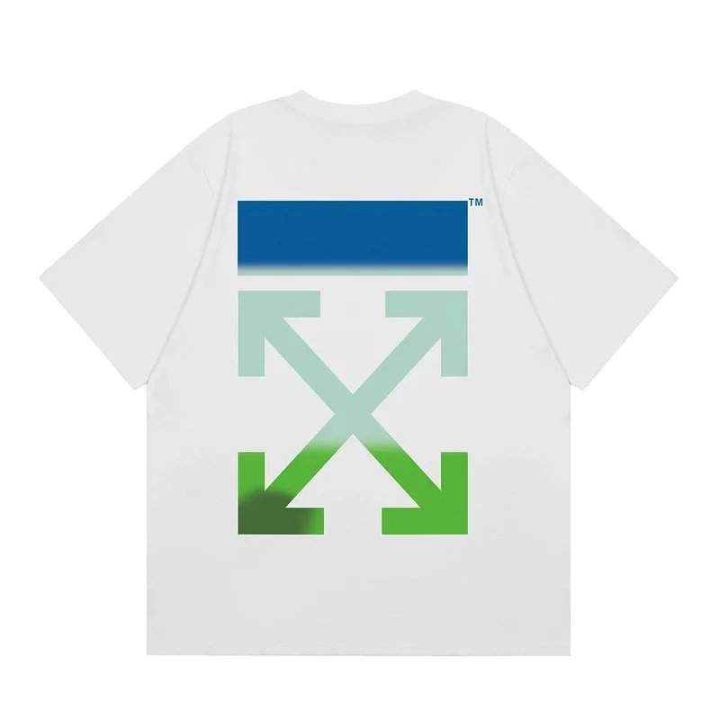Off-White T-Shirts Graphic Print — F54 white