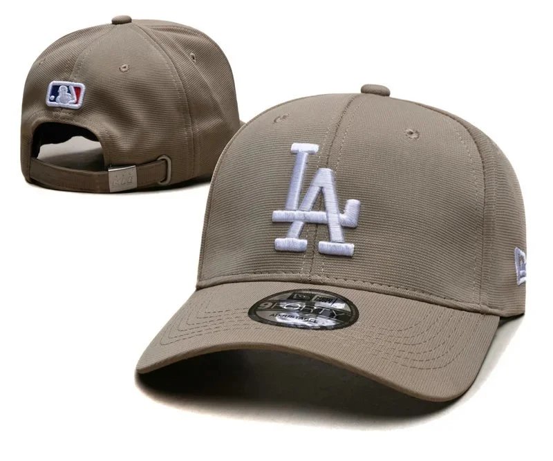 New Era Hats 9FORTY Adjustable LA Logo Baseball Cap image 15
