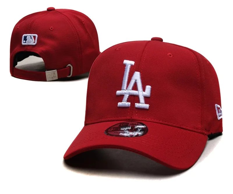 New Era Hats 9FORTY Adjustable LA Logo Baseball Cap — Figure 30