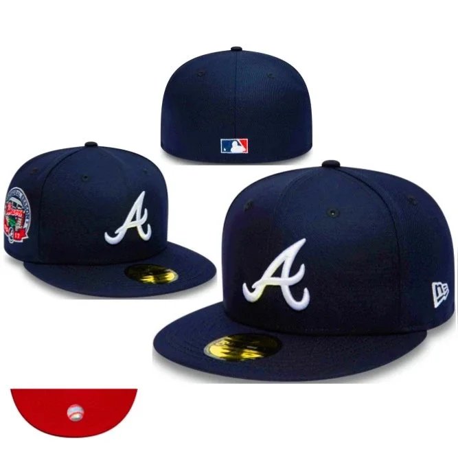 New Era Hats 59FIFTY Atlanta Braves flat-brim fitted cap image 15