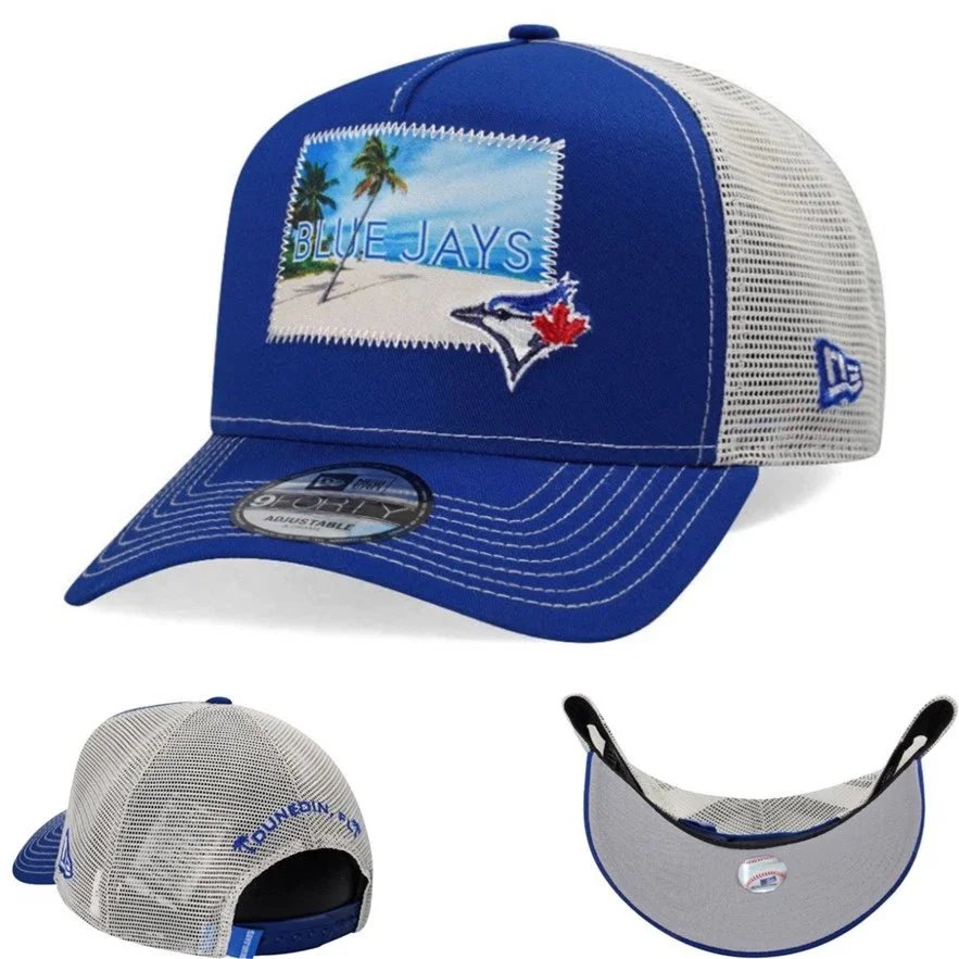 Toronto Blue Jays Hats 9FORTY adjustable baseball cap image 14