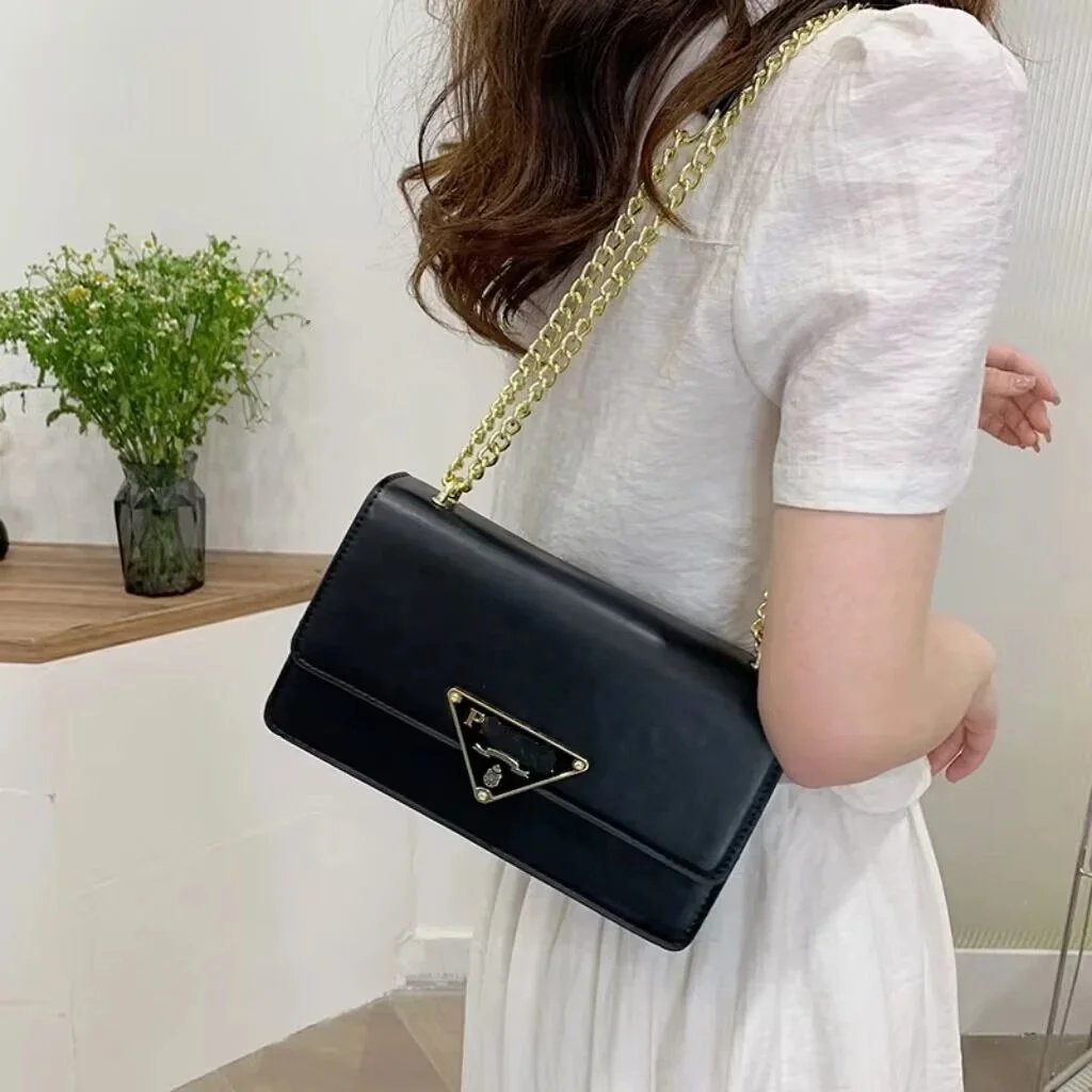 Prada Shoulder Bags Rectangular Flap Chain-Strap image 2