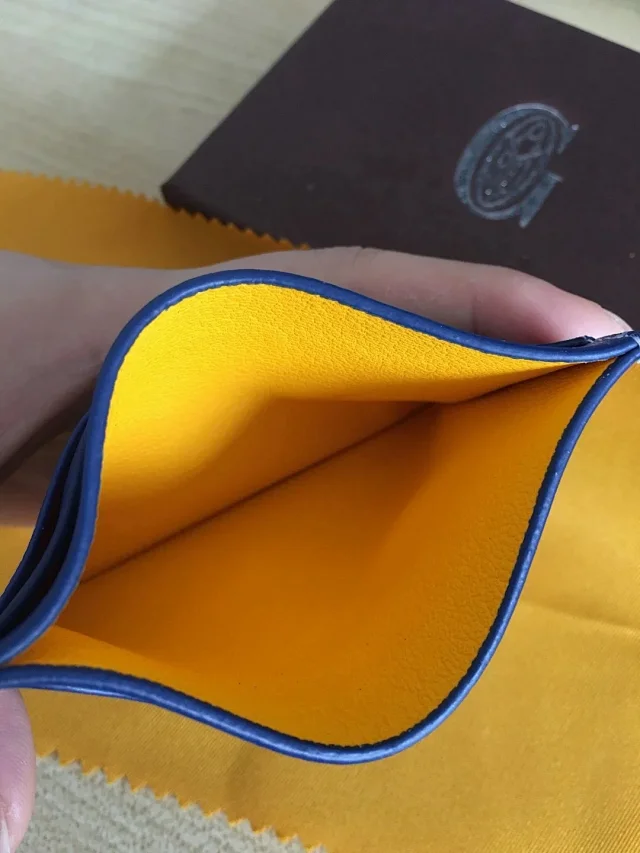 Goyard Wallets & Card Holders Chevron Canvas Holder product detail image 7