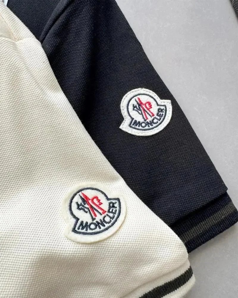 MONCLER蒙口25年春夏POLO衫男士男生新款珠地网眼布棉质经典POLO 6