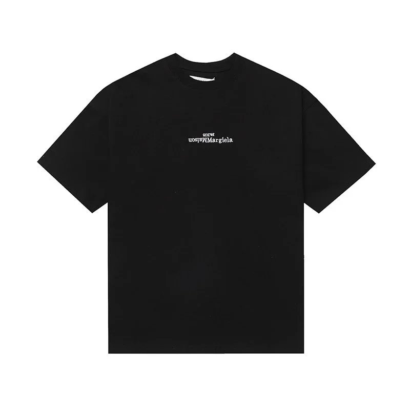 Maison Margiela T-Shirts Crew Neck Graphic — 618 black