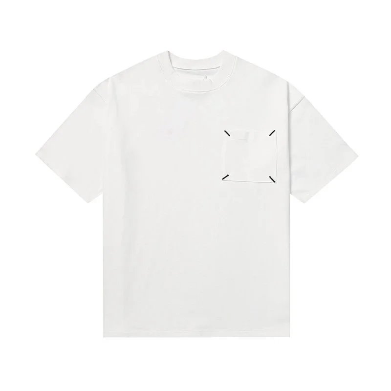 Maison Margiela T-Shirts Crew Neck Graphic — 619 White