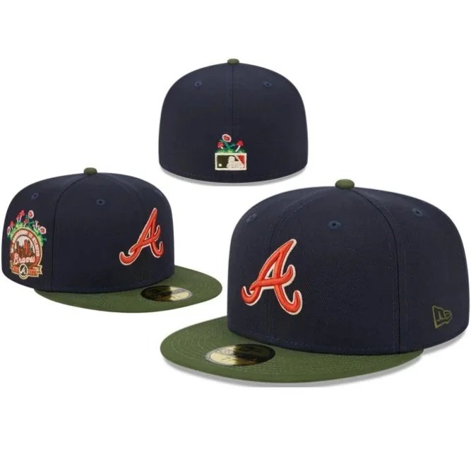 New Era Hats 59FIFTY Atlanta Braves flat-brim fitted cap — Figure 17