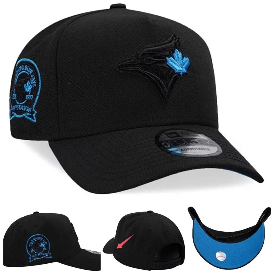 Toronto Blue Jays Hats 9FORTY adjustable baseball cap image 13