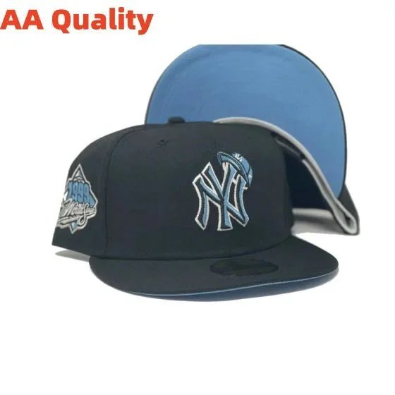 New York Yankees Hats Fitted Flat-Brim Baseball Cap — Figure 6