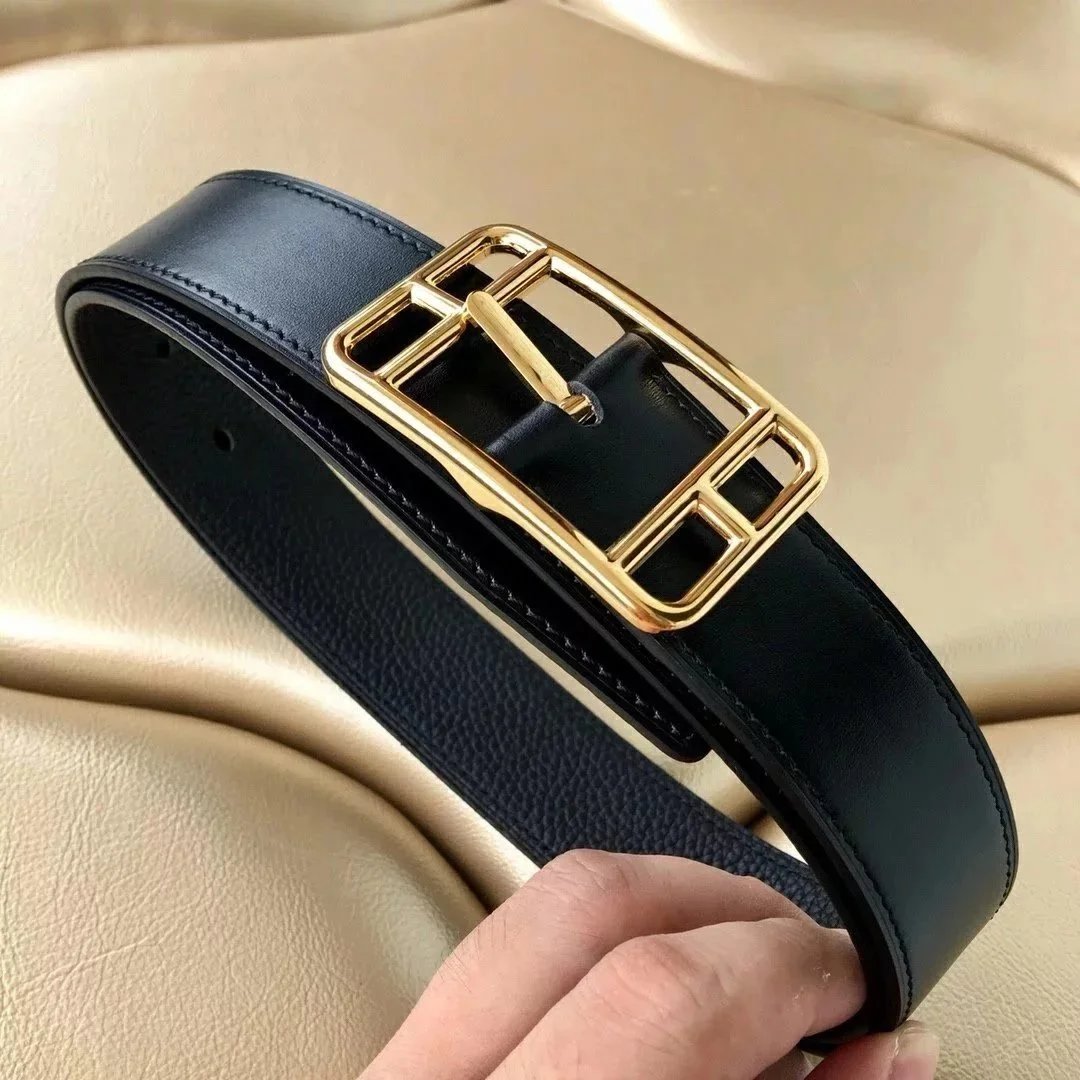 Unbranded Belts Pebbled Leather Pin Buckle Belt image 12