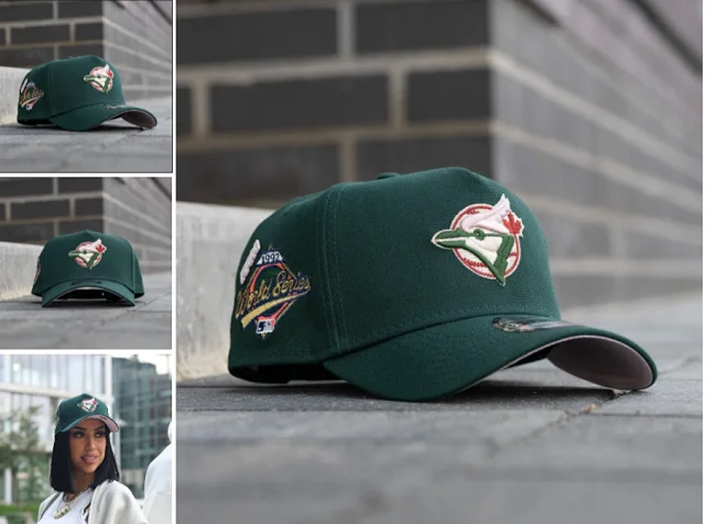 Toronto Blue Jays Hats 9FORTY adjustable baseball cap product detail image 7