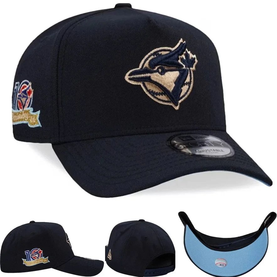 Toronto Blue Jays Hats 9FORTY adjustable baseball cap image 12