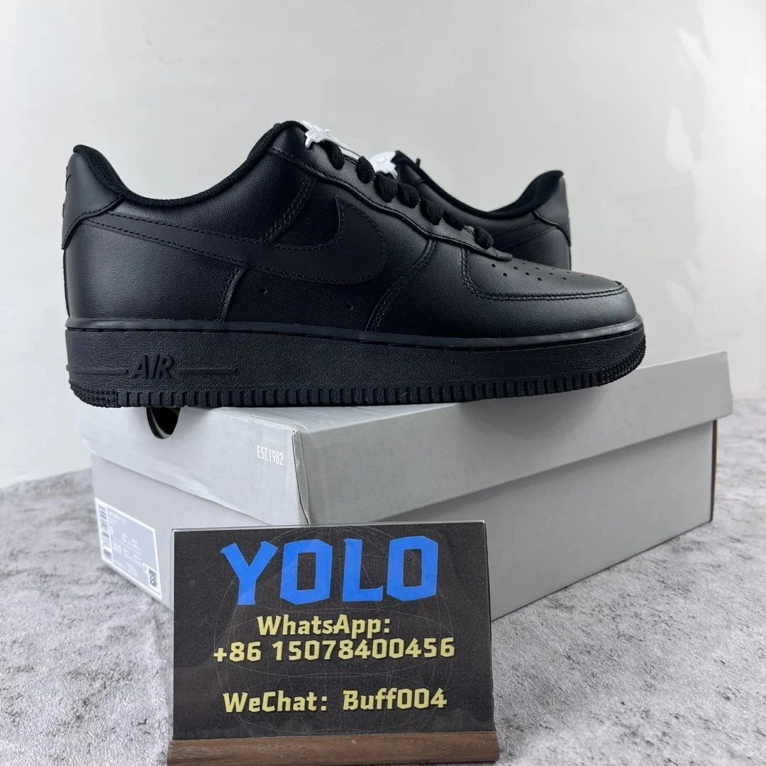 AF1 Pure Black Low-Top CW2288-001 SKU image