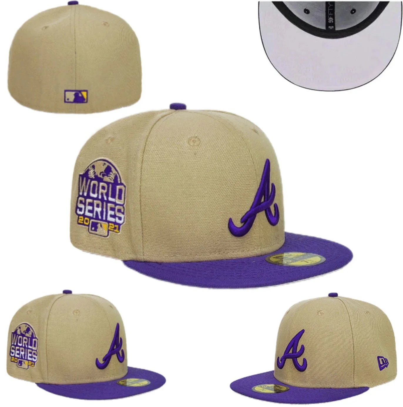 New Era Hats 59FIFTY Atlanta Braves flat-brim fitted cap — Figure 18