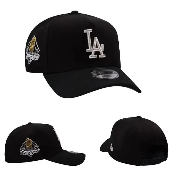 Los Angeles Dodgers Hats Adjustable embroidered baseball cap image 3