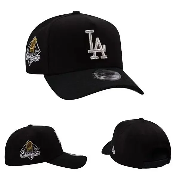 Los Angeles Dodgers Hats Adjustable embroidered baseball cap product detail image 3
