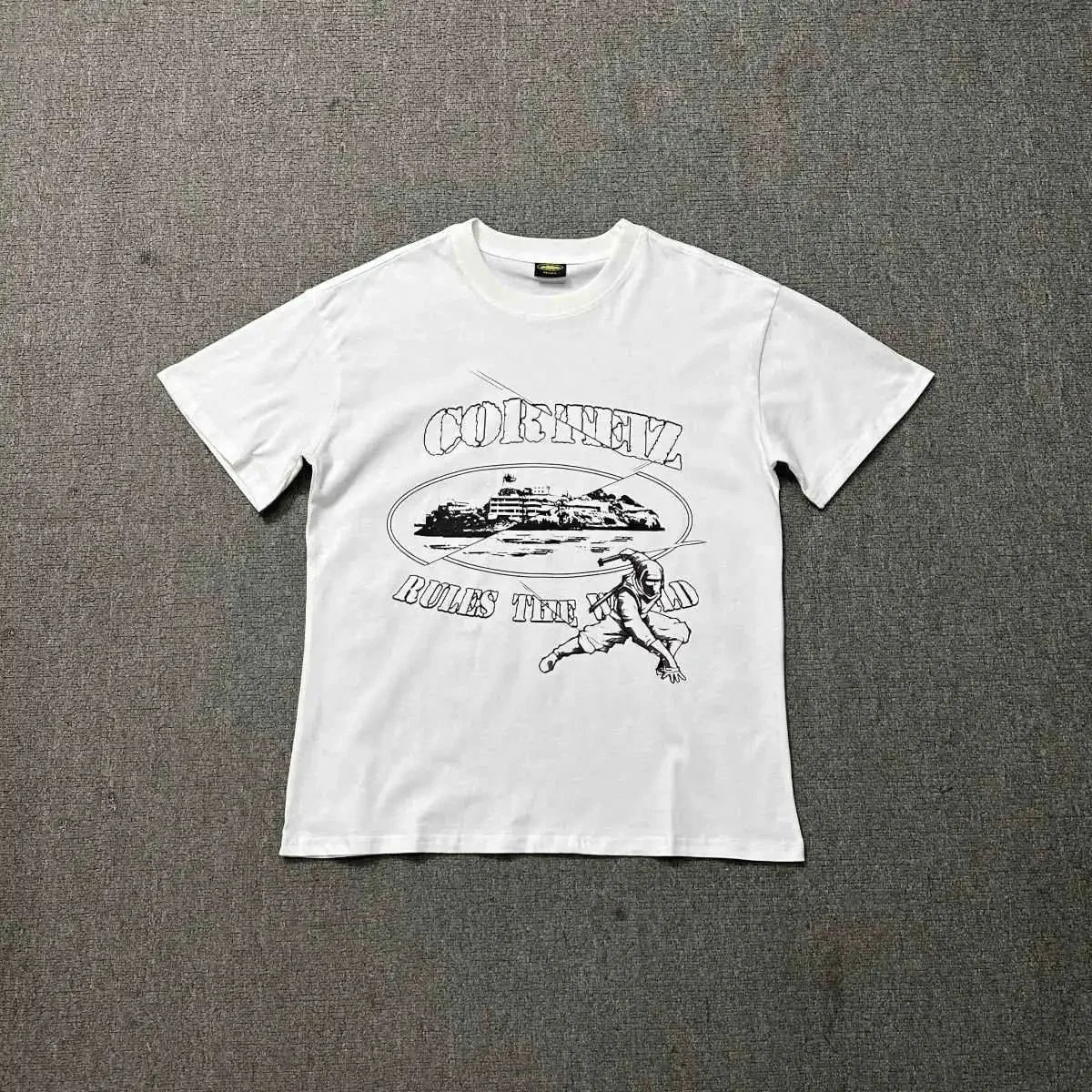 Corteiz T-Shirts Graphic Print — 3193 (white)