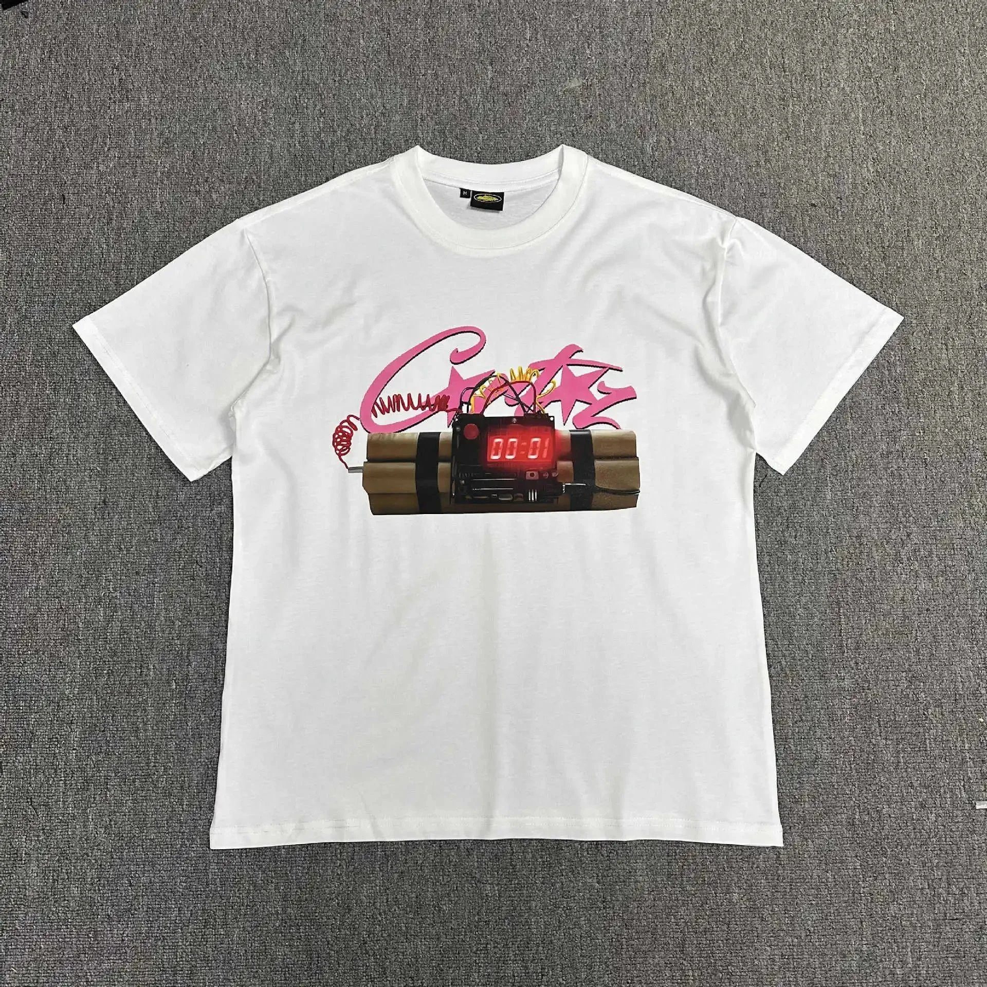 Corteiz T-Shirts Graphic Print — 3101 (white)