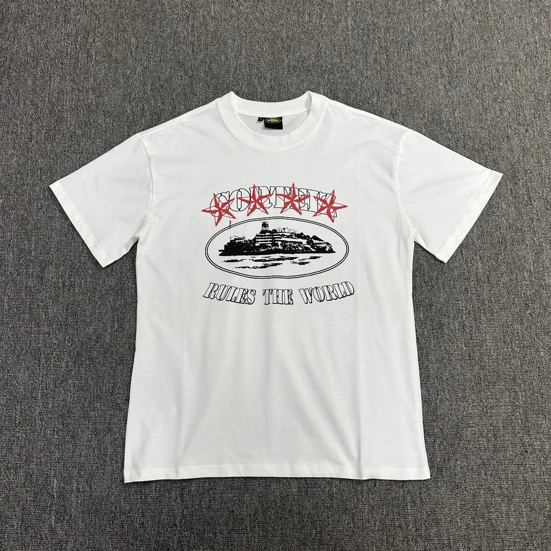 Corteiz T-Shirts Graphic Print — 3115 (white)
