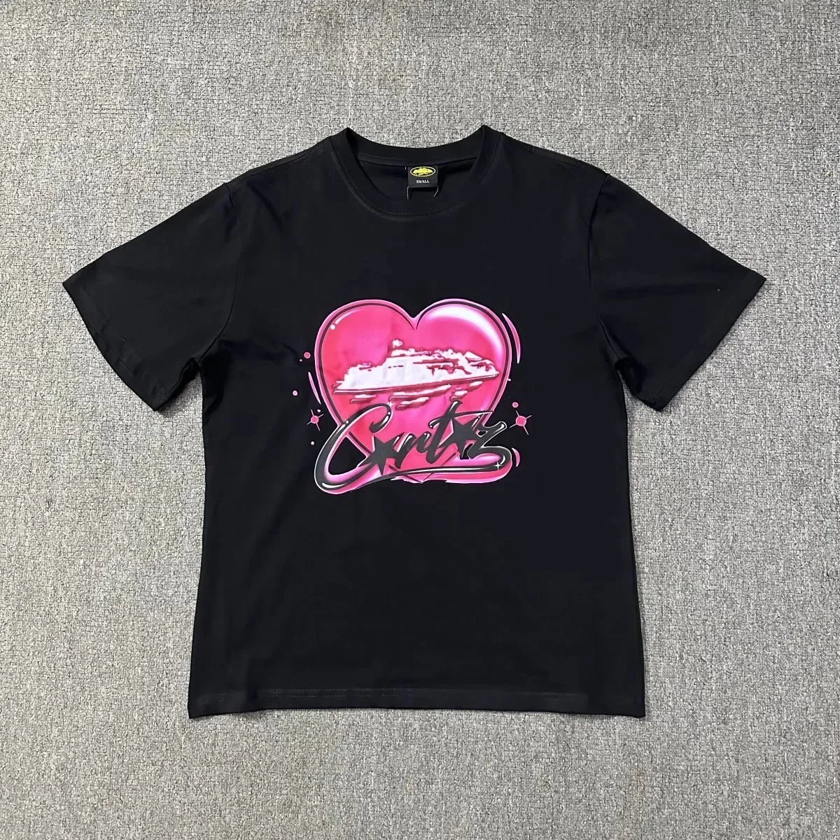 Corteiz T-Shirts Graphic Print — 3215 (black)