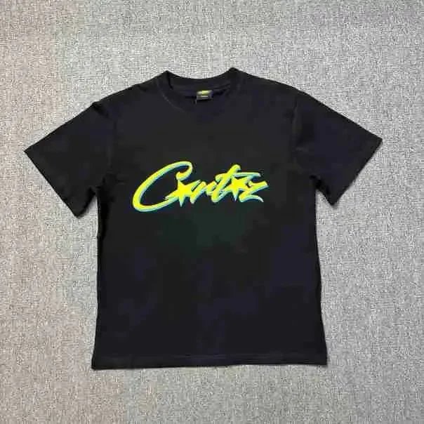 Corteiz T-Shirts Graphic Print — Style B (Black)