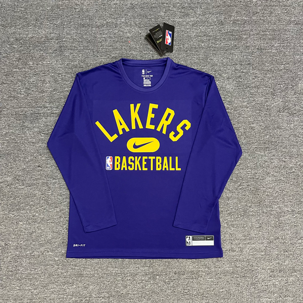 Nike T-Shirts NBA basketball long-sleeve Dri-FIT T-shirt image 10