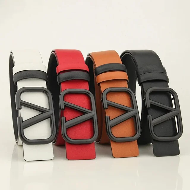 Valentino Belts V-logo buckle belt product detail image 3