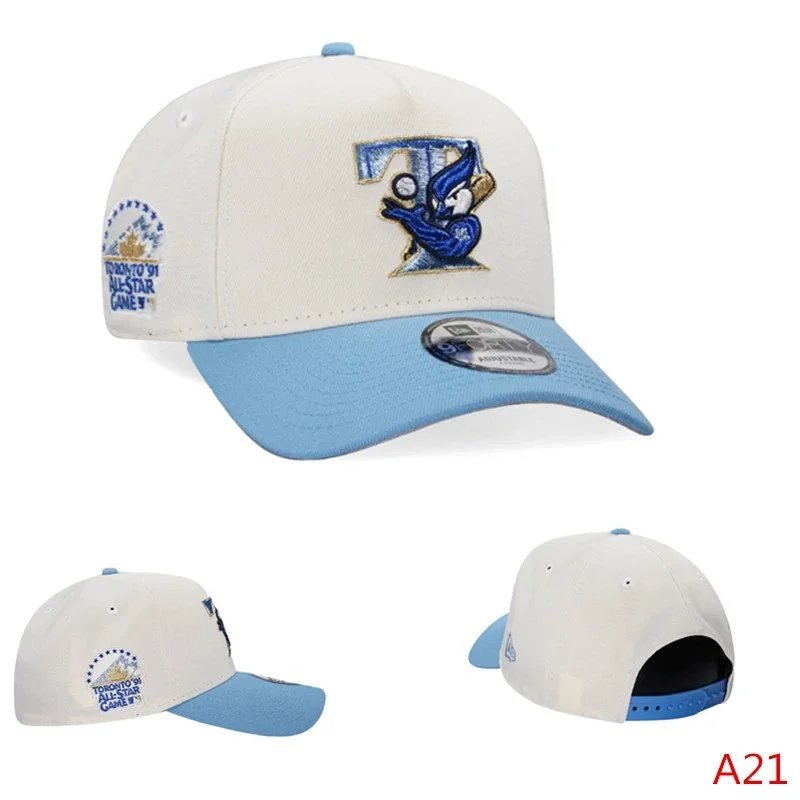 Toronto Blue Jays Hats 9FORTY adjustable baseball cap image 3