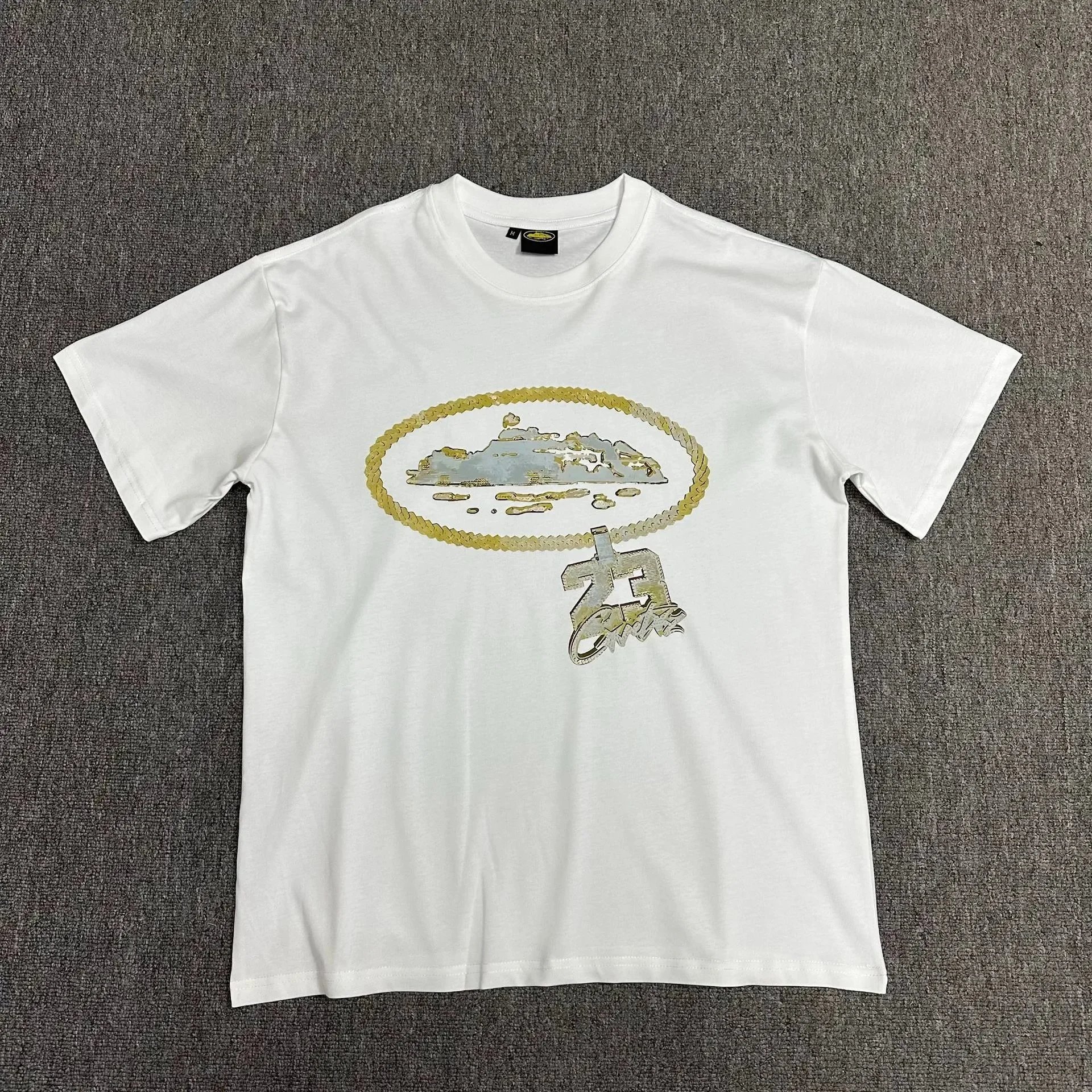 Corteiz T-Shirts Graphic Print — 3110 (white)