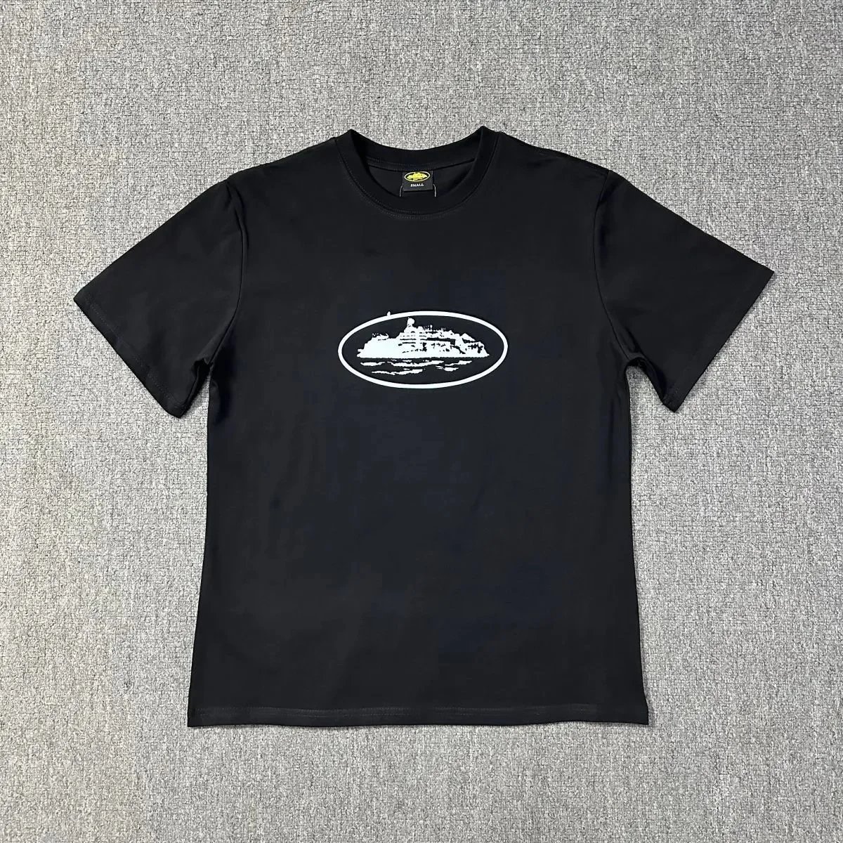 Corteiz T-Shirts Graphic Print — Style E (Black)