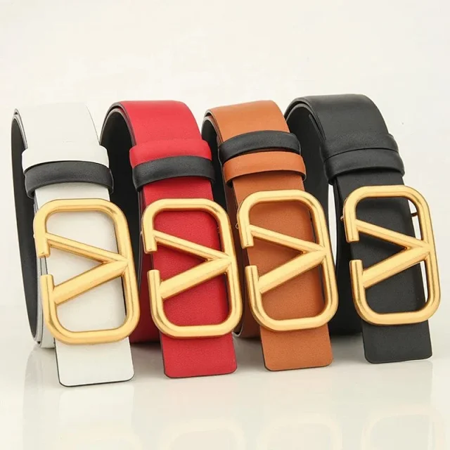 Valentino Belts V-logo buckle belt product detail image 1