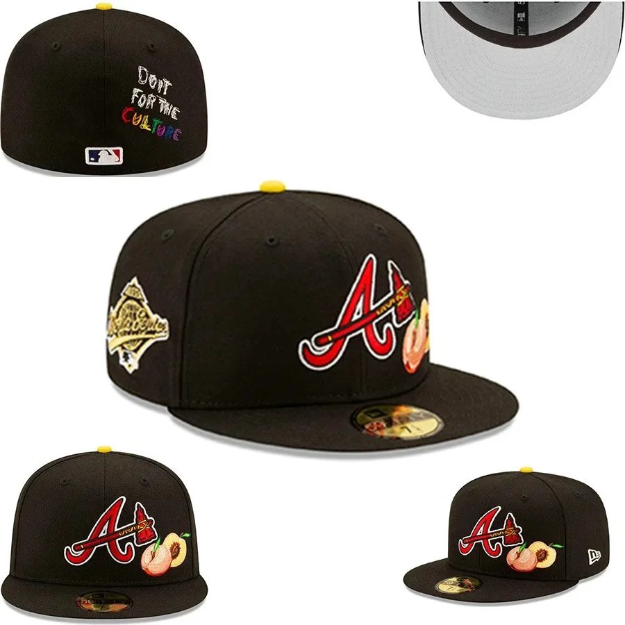 New Era Hats 59FIFTY Atlanta Braves flat-brim fitted cap image 12
