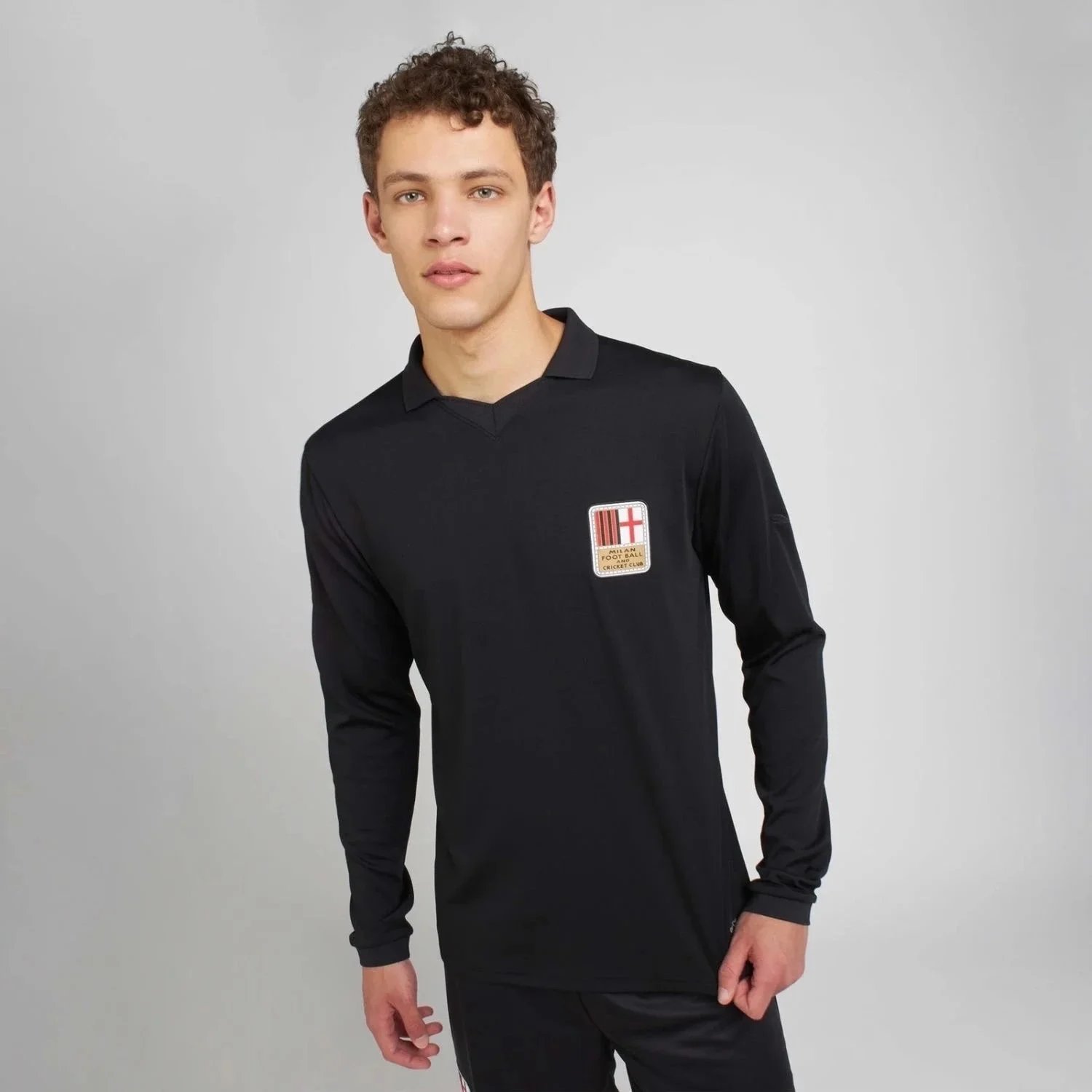 Adidas Football Jerseys Olympique de Marseille retro jersey designs — Milan Black