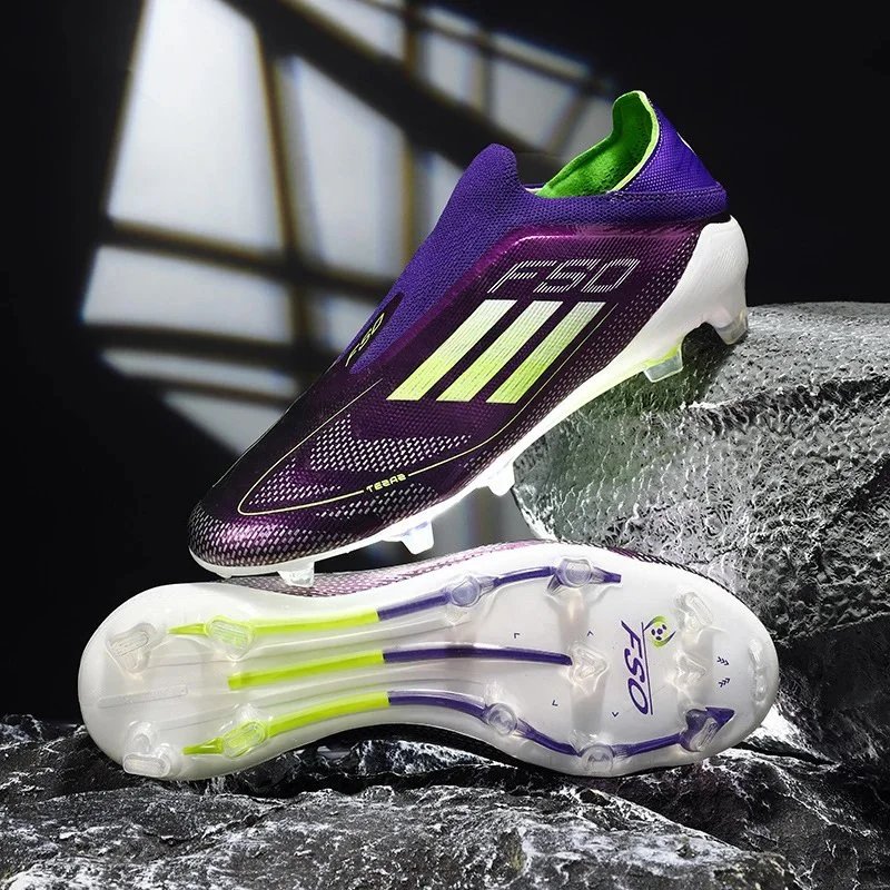 Unbranded Boots F50 Laceless Studded Football image 2
