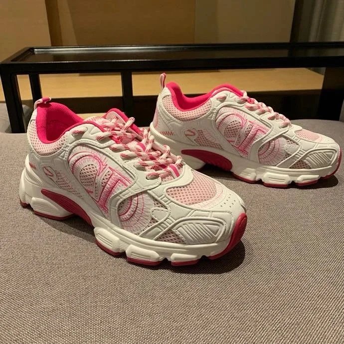 Dior Sneakers Mesh Lace-Up Chunky Sole image 2