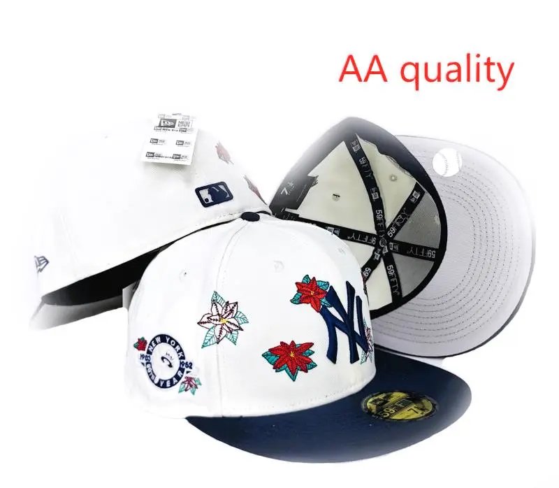 New Era Hats Fitted flat-brim York Yankees cap with embroidered patches — Figure 16