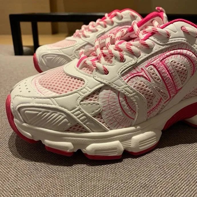 Dior Sneakers Mesh Lace-Up Chunky Sole image 3