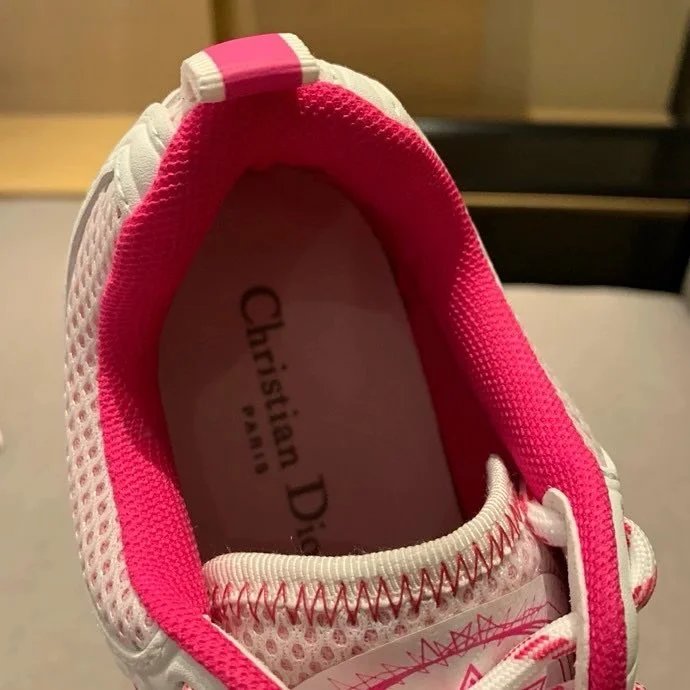 Dior Sneakers Mesh Lace-Up Chunky Sole image 6