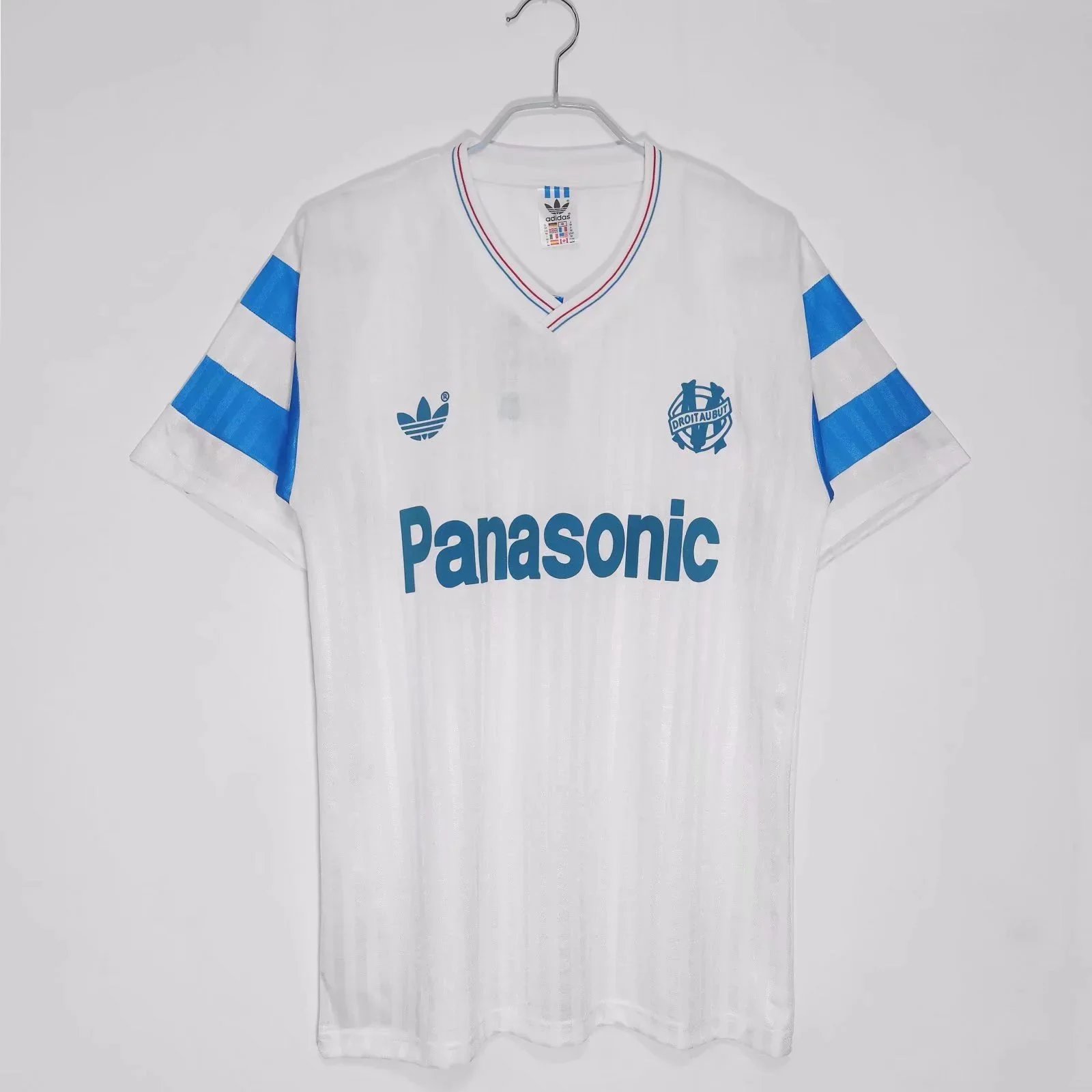Adidas Football Jerseys Olympique de Marseille retro jersey designs image 8