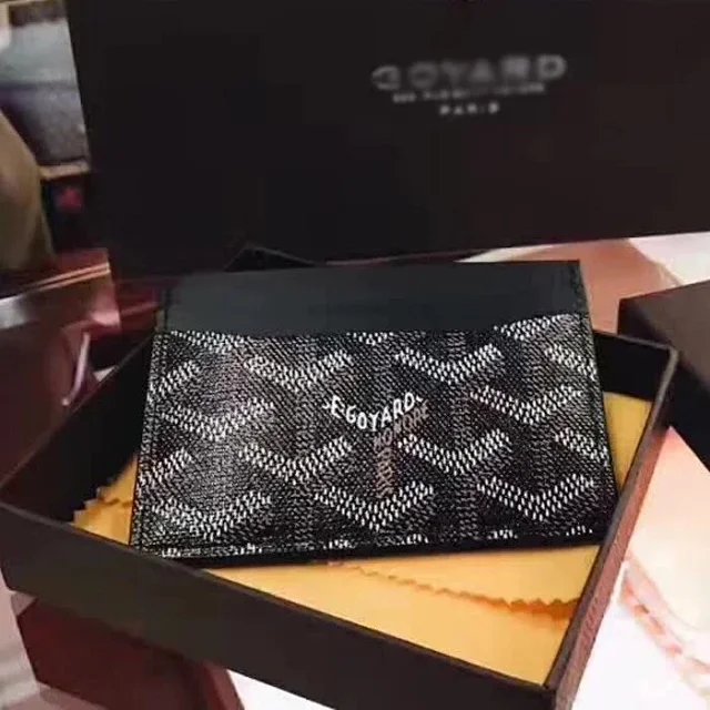 Goyard Wallets & Card Holders Chevron Canvas Holder product detail image 1