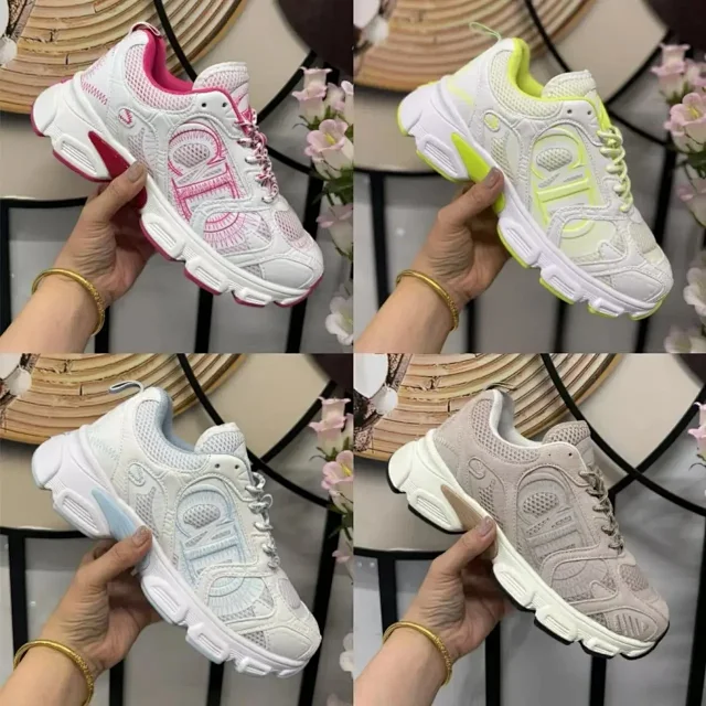 Dior Sneakers Mesh Lace-Up Chunky Sole product detail image 1