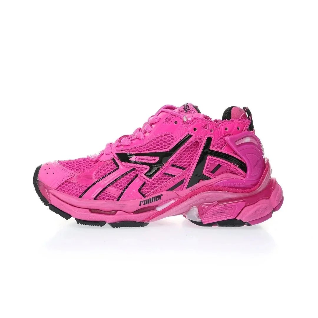 Balenciaga x Asics Runner Pink Running Shoes