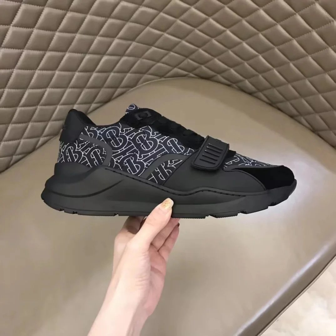 Burberry Sneakers Check-panel strap — Picture color 15