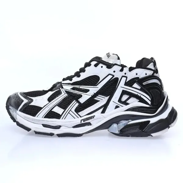 Asics Gel-Kayano Runner White/Black Chunky Sneakers - 1