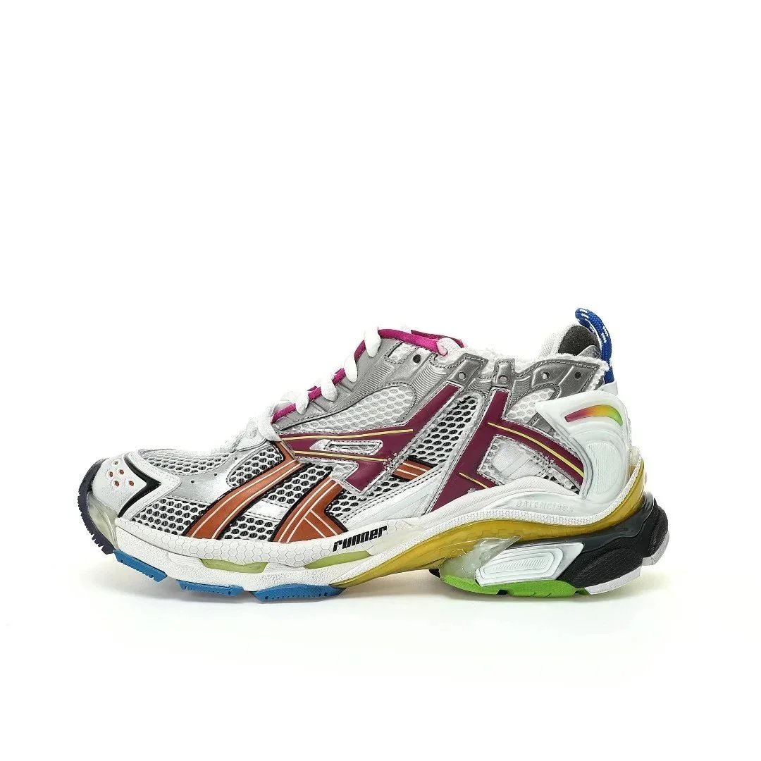 Balenciaga x Asics Runner Multicolor Running Shoes