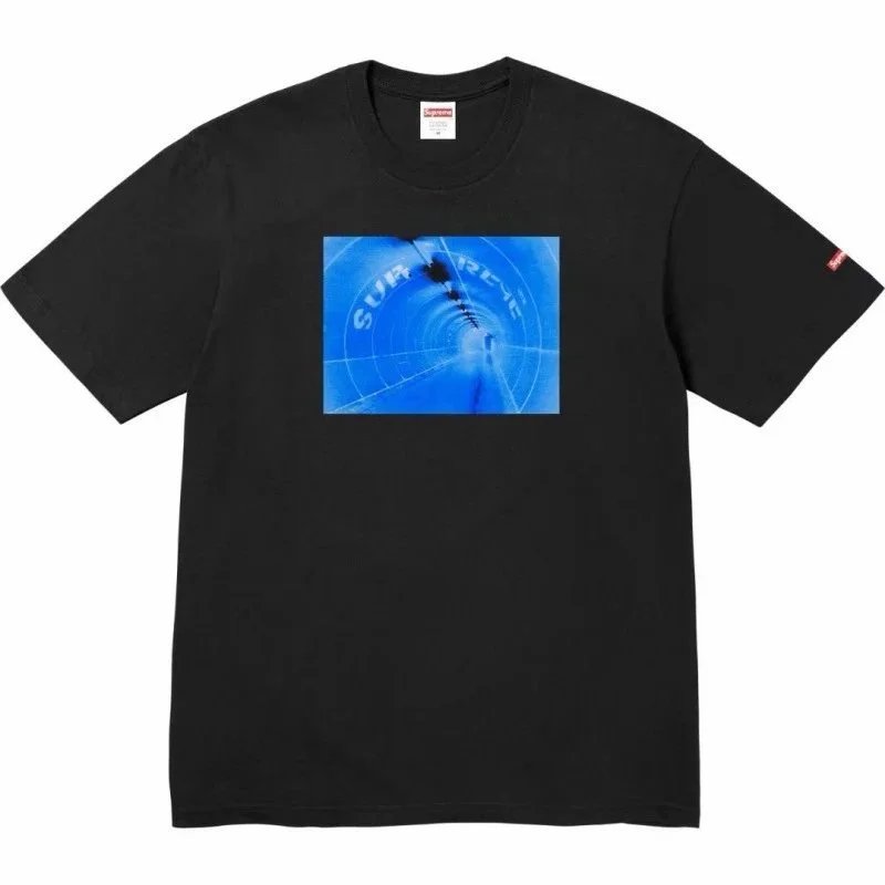 Supreme T-Shirts Box Logo Print — S002 Black